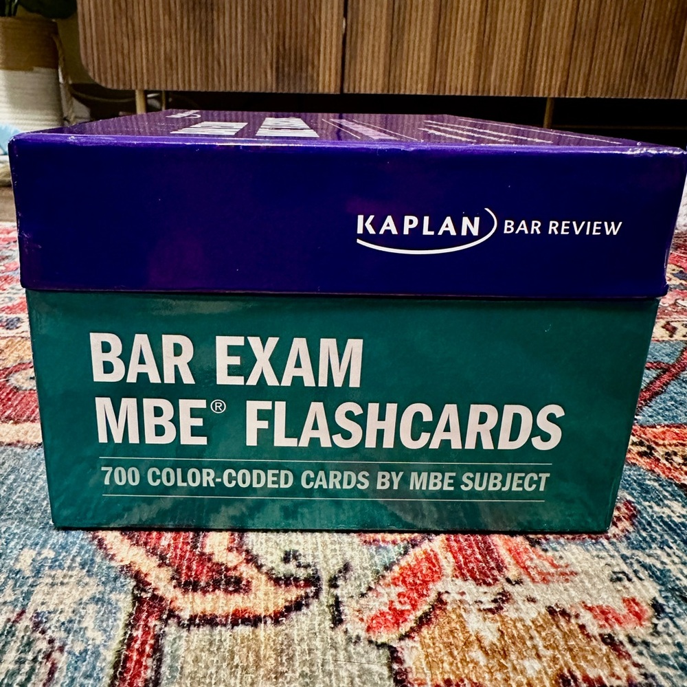 Kaplan Bar Exam MBE Flashcards